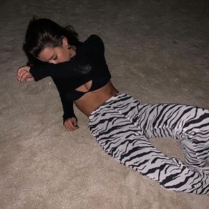 SNDYS Instinct Zebra Pants
